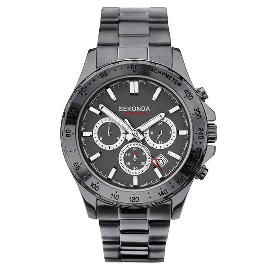 Sekonda 1660 Men's Gunmetal Chronograph