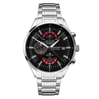 Chronograph Watch - Sekonda 1697 Men's Black Chronograph Watch