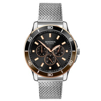 Chronograph Watch - Sekonda 1841 Men's Black Chronograph Watch
