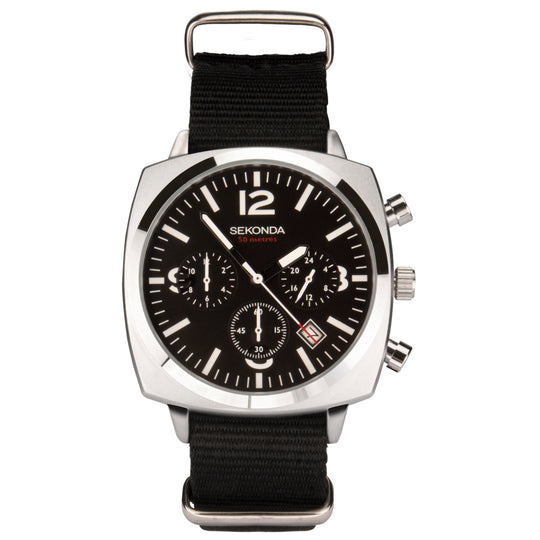 Sekonda 1989 Airborne Men's Black Watch