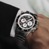Chronograph Watch - Spinnaker Men's Black Hydrofoil Watch SP-5086-11