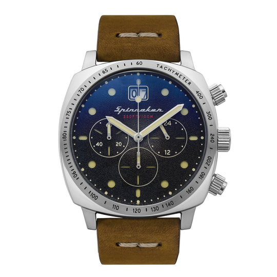 Spinnaker Hull Chronograph Men's Black Quartz Watch SP-5068-01