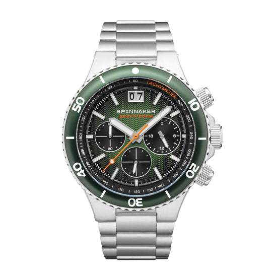 Spinnaker Men's Green Hydrofoil Watch SP-5086-44