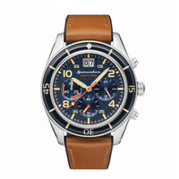 Chronograph Watch - Spinnaker Men's Tan Fleuss Watch SP-5085-02