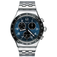 Chronograph Watch - Swatch Boxengasse Again Men's Watch YVS423GC