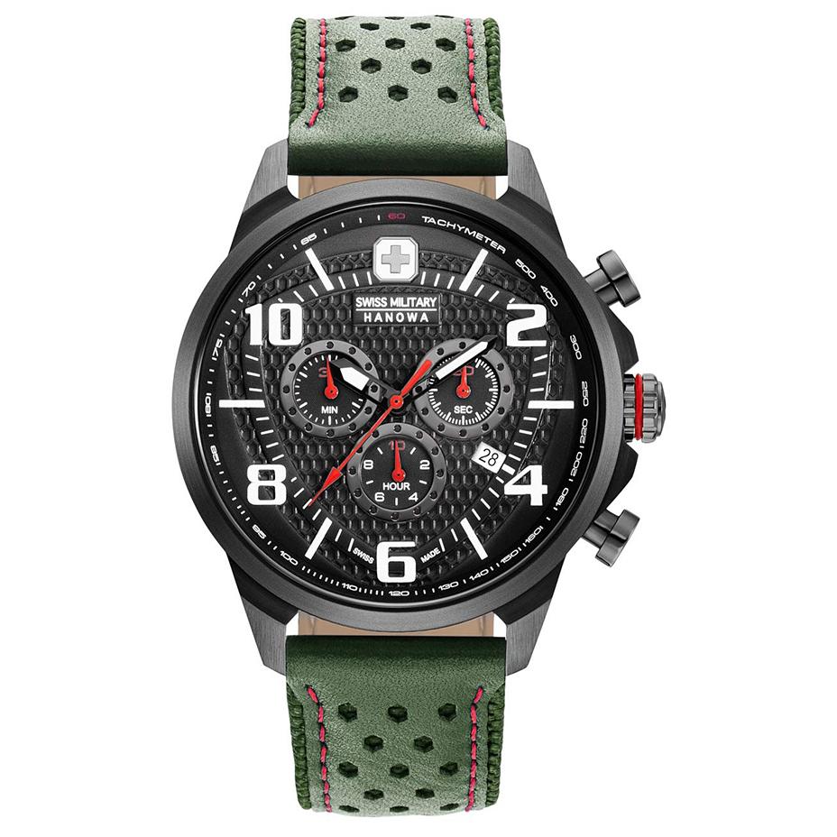 Swiss Military Hanowa Airman Green Watch 06 4328.13.007 from