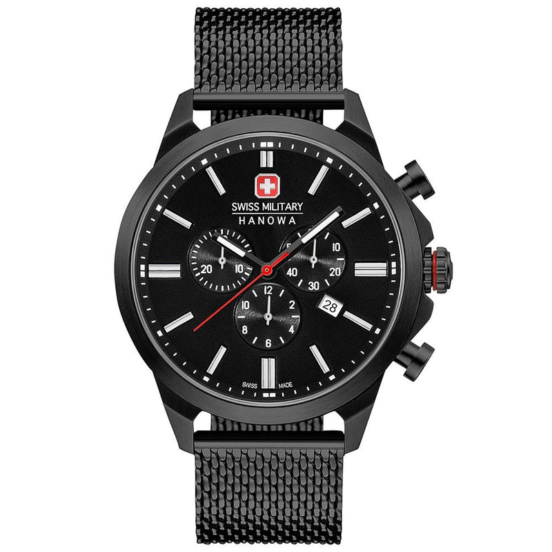 Chronograph Watch - Swiss Military Hanowa Chrono Classic II Black Watch 06-3332.13.007