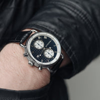 Chronograph Watch - Thomas Earnshaw Black Investigator Chronograph Watch ES-8090-01