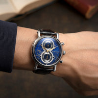 Chronograph Watch - Thomas Earnshaw Black Maskelyne Chronograph Watch ES-8115-01