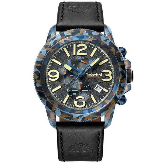 Timberland Ashbrook Black Chronograph Watch 15474JSBL/61