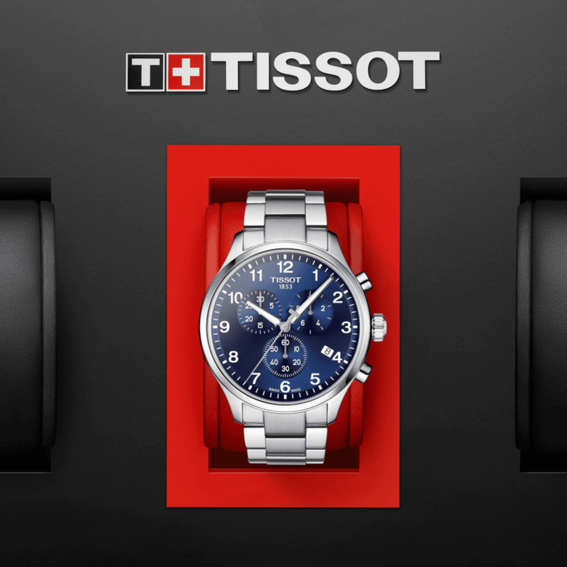 Tissot Chrono Xl Classic Men s Blue Watch T1166171104701 from