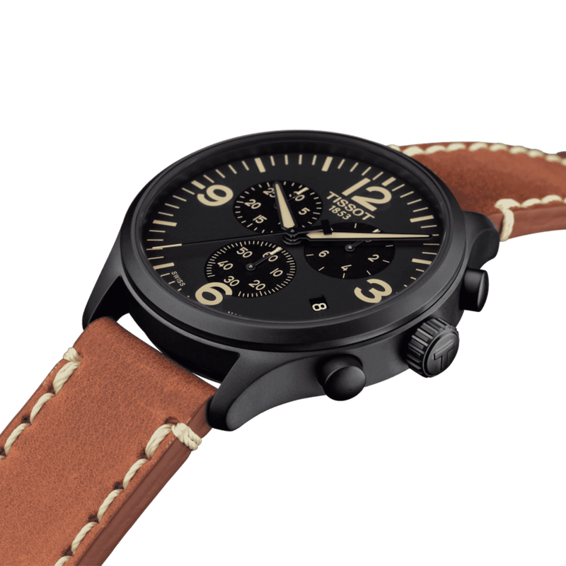 Chronograph Watch - Tissot Chrono Xl Men's Brown Watch T116.617.36.057.00