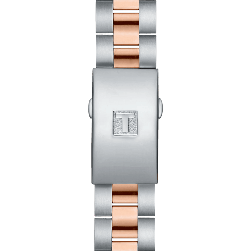 Chronograph Watch - Tissot Pr 100 Sport Chic Chronograph Ladies Two-Tone Watch T101.917.22.116.00