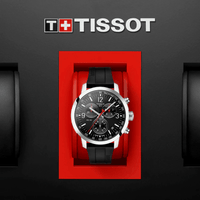 Chronograph Watch - Tissot Prc 200 Chronograph Men's Black Watch T114.417.17.057.00