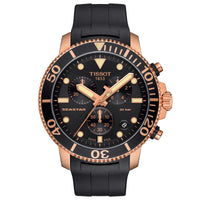 Chronograph Watch - Tissot Seastar 1000 Chronograph Men's Black Watch T120.417.37.051.00