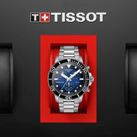 Chronograph Watch - Tissot Seastar 1000 Chronograph Men's Graded Blue Watch T120.417.11.041.01