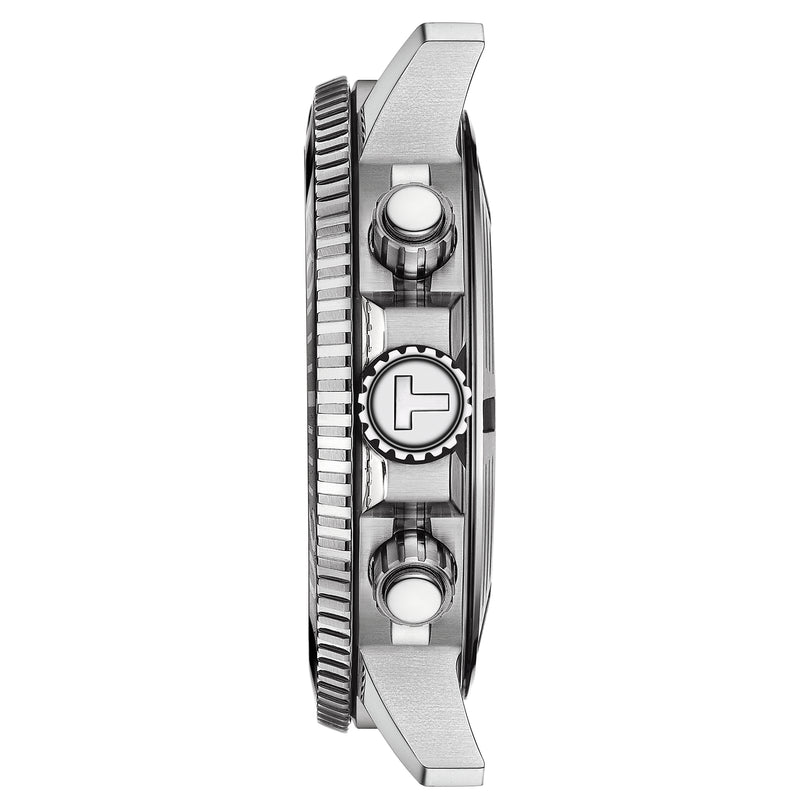 Chronograph Watch - Tissot Seastar 1000 Quartz Chronograph Men's Graded Green Watch T120.417.11.091.01