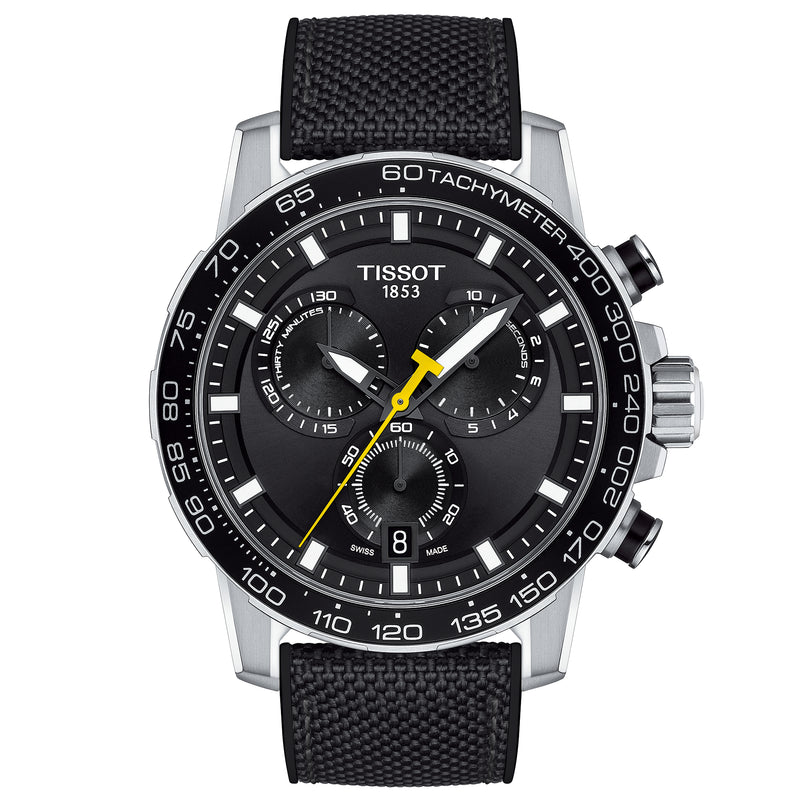 Chronograph Watch - Tissot Supersport Chrono Men's Black Watch T125.617.17.051.02
