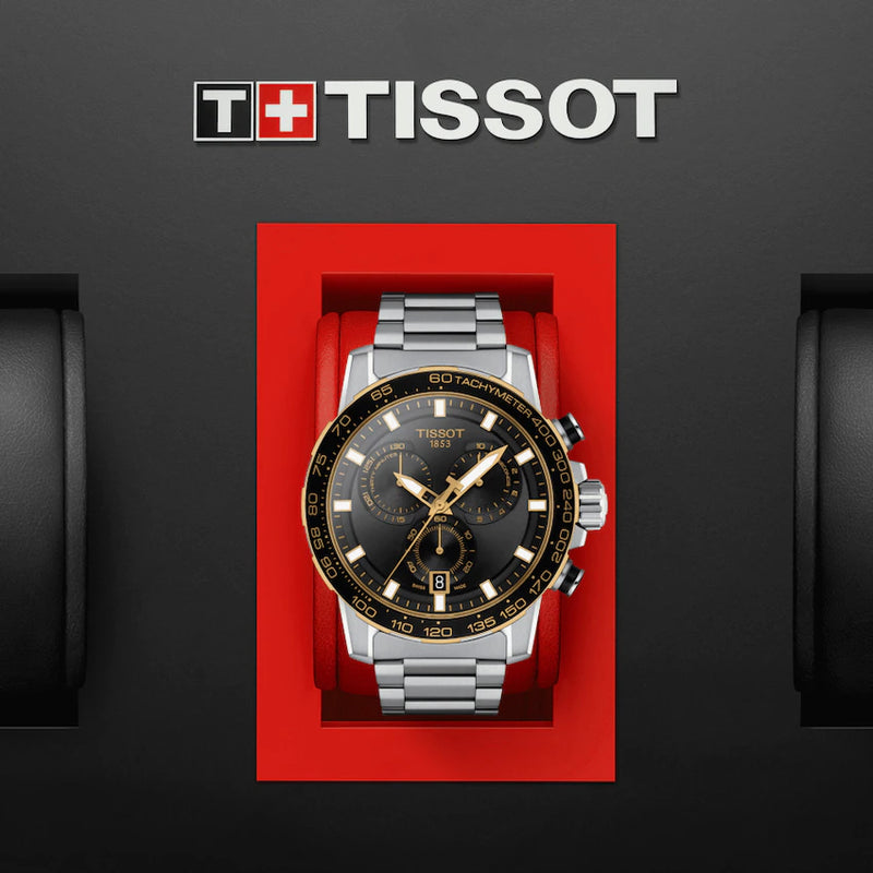 Chronograph Watch - Tissot Supersport Chrono Men's Black Watch T125.617.21.051.00