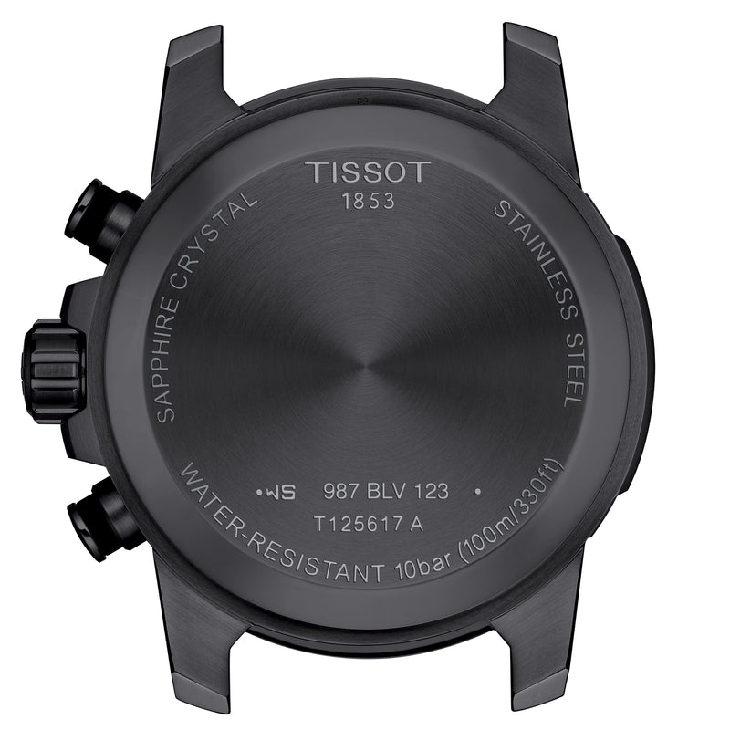 Chronograph Watch - Tissot Supersport Chrono Men's Black Watch T125.617.37.051.01