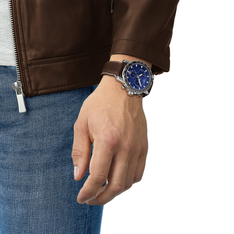 Chronograph Watch - Tissot Supersport Chrono Men's Blue Watch T125.617.16.041.00