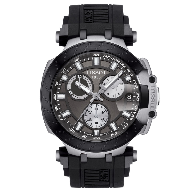 Chronograph Watch - Tissot T-Race Chronograph Men's Black Watch T115.417.27.061.00