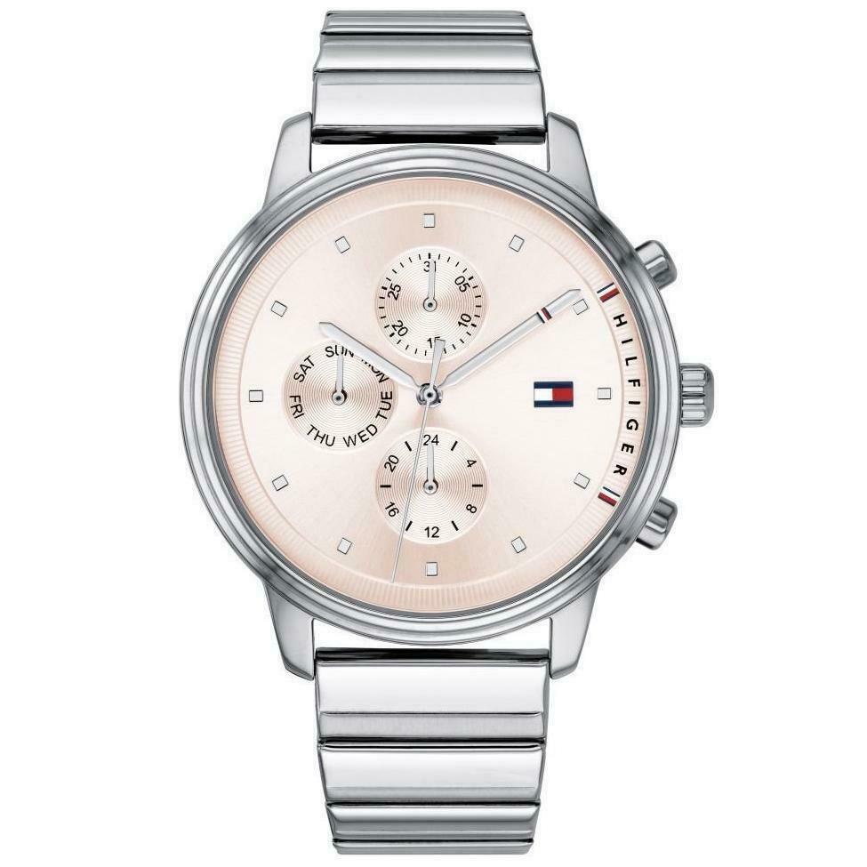 Tommy Hilfiger 1781904 Ladies Pink Chronograph Watch from WatchPilot