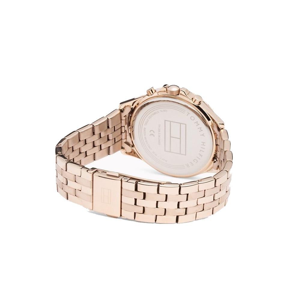 Tommy Hilfiger 1781978 Ladies Rose Gold Diamond Chronograph Watch from ...