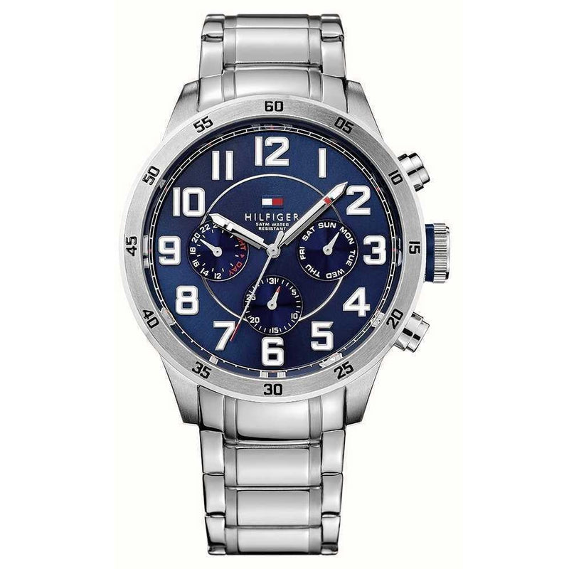 Chronograph Watch - Tommy Hilfiger 1791053 Men's Blue Chronograph Watch