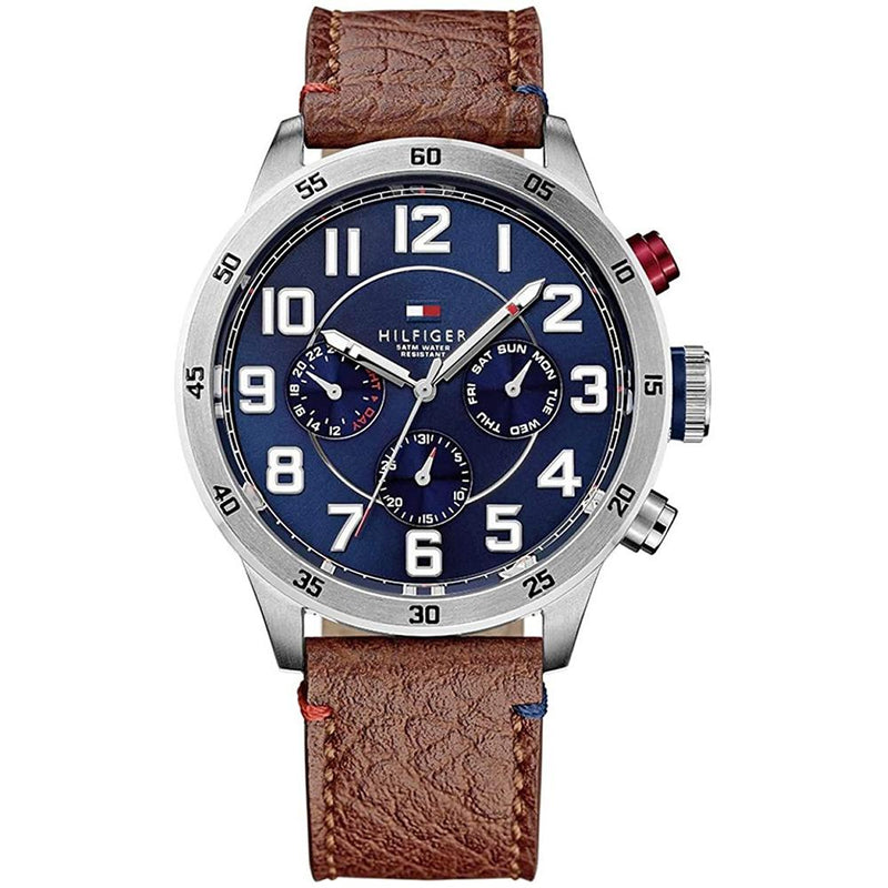 Chronograph Watch - Tommy Hilfiger 1791066 Men's Trent Brown Watch