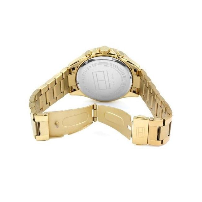 Chronograph Watch - Tommy Hilfiger 1791121 Men's Gold Chronograph Watch