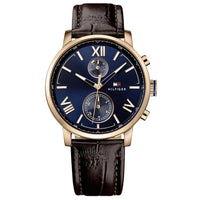 Chronograph Watch - Tommy Hilfiger 1791308 Men's Alden Blue Watch