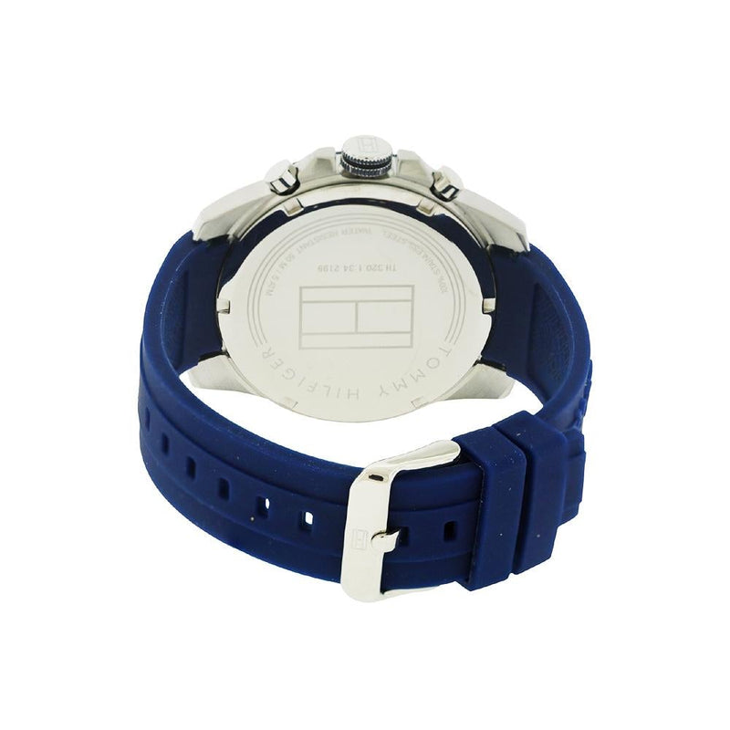 Chronograph Watch - Tommy Hilfiger 1791350 Men's Blue Chronograph Watch