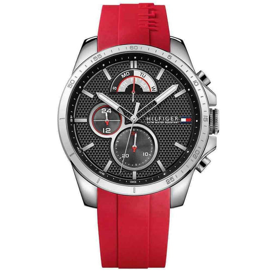 Tommy Hilfiger 1791351 Men's Red Chronograph Watch