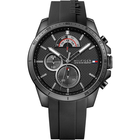 Tommy Hilfiger 1791352 Men's Cool Sport Black Chronograph Watch