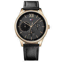 Chronograph Watch - Tommy Hilfiger 1791419 Men's Damon Black Watch