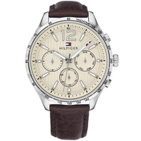 Chronograph Watch - Tommy Hilfiger 1791467 Men's Brown Chronograph Watch