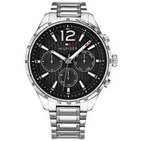 Chronograph Watch - Tommy Hilfiger 1791469 Men's Black Chronograph Watch