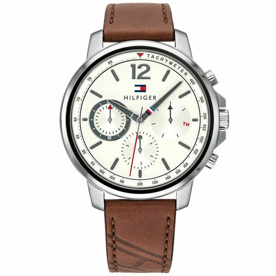 Tommy Hilfiger 1791531 Men's Brown Strap Chronograph Watch