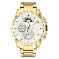 Chronograph Watch - Tommy Hilfiger 1791538 Men's Gold Chronograph Watch