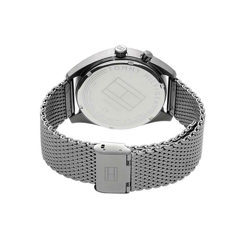 Chronograph Watch - Tommy Hilfiger 1791546 Men's Deacan Gunmetal Chronograph Watch