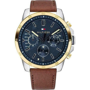 Chronograph Watch - Tommy Hilfiger 1791561 Men's Blue Chronograph Watch