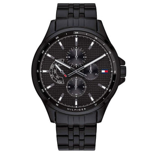 Chronograph Watch - Tommy Hilfiger 1791611 Men's Shawn Black Chronograph Watch