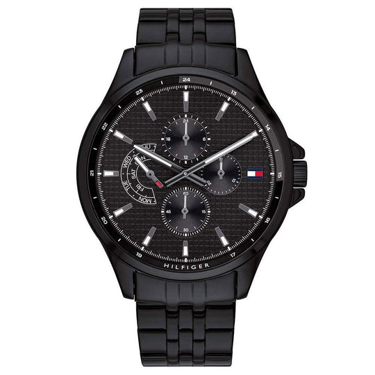 Tommy Hilfiger 1791611 Men's Shawn Black Chronograph Watch