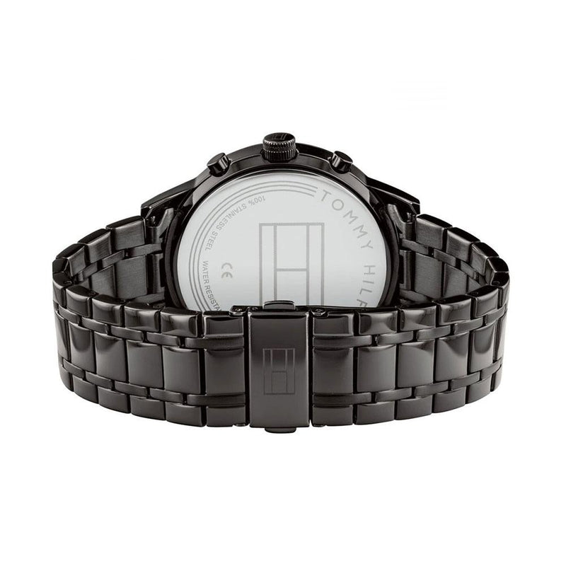 Chronograph Watch - Tommy Hilfiger 1791633 Men's Kyle Black Chronograph Watch