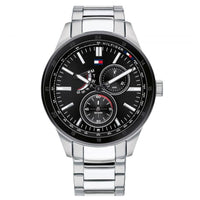 Chronograph Watch - Tommy Hilfiger 1791639 Men's Austin Silver Chronograph Watch