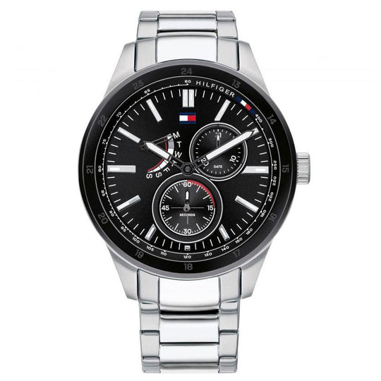 Tommy Hilfiger 1791639 Men's Austin Silver Chronograph Watch