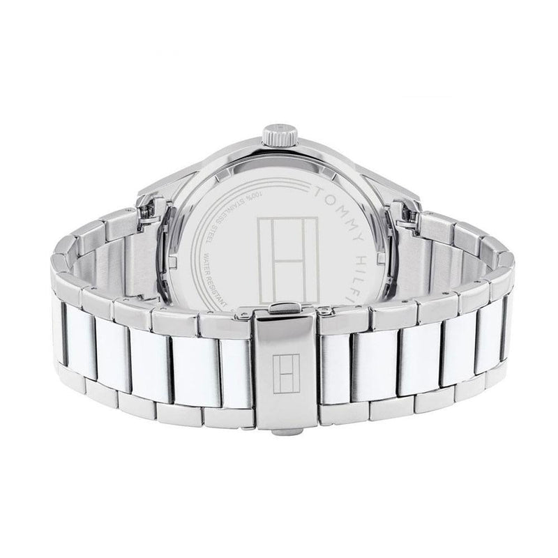 Chronograph Watch - Tommy Hilfiger 1791639 Men's Austin Silver Chronograph Watch