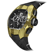 Chronograph Watch - Tonino Lamborghini T9GD-YG Men's Black GT1 Watch