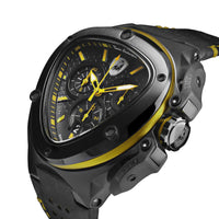 Chronograph Watch - Tonino Lamborghini T9XE Men's Black Spyder X Chronograph Watch